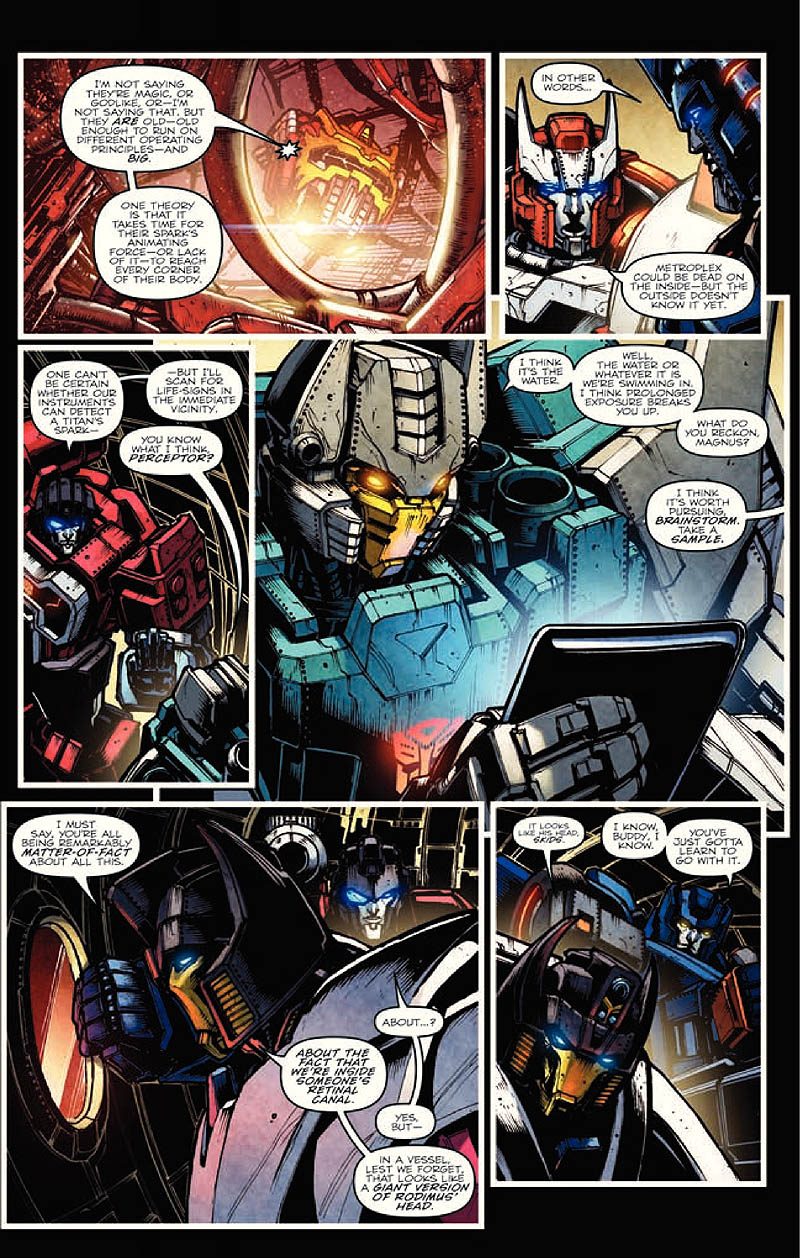 Transformers: Robots in Disguise #25: Dark Cybertron Part 7 Comic
